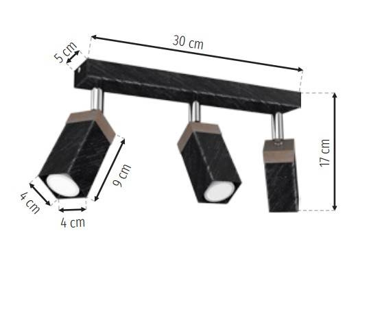 Milagro Solo Lampa sufitowa MLP7473