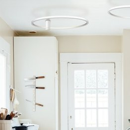 Plafon Ramko Echo okrągły 60 cm Złoty