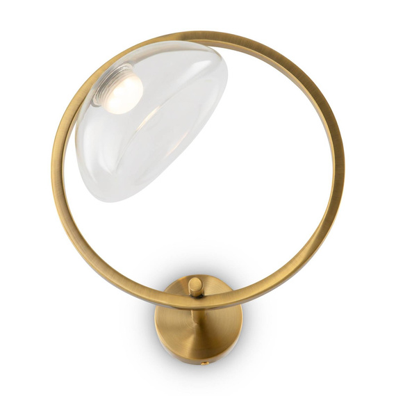Natynkowa lampa ścienna Lunare mosiądz (MOD327WL-L5BS3K) - Maytoni