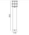 Lampa stojąca Norlys Stockholm 288B