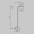 Maytoni Cabaret MOD170FL-L8BS3K Lampa Stojąca