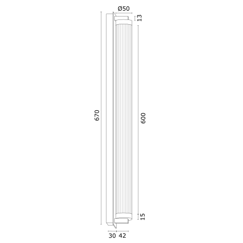 Lampa ścienna 8622 Hampton Argon