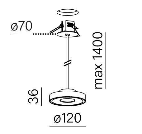 Aqform Zwis Kari Led 59824-M930-F1-00-12