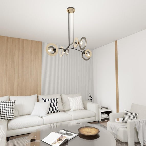 Lampa Wisząca Emibig Skiva 4 Bl (1409/4)