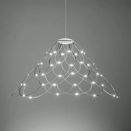 Lampa wisząca LED Sforzin Mrs Lamoi chrom