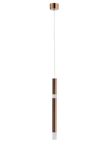 Lampa Wisząca Berella Light Luno 1 BL1485 Miedź
