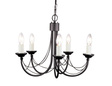 Lampa Wisząca Elstead Carisbrooke 5 black