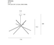 Żyrandol Maxlight Spider P0270