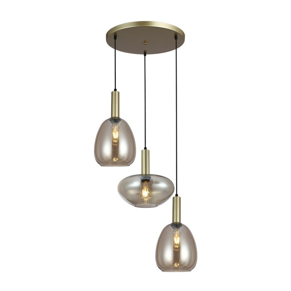 Italux Gater PND-23541-3-GD-CH Żyrandol