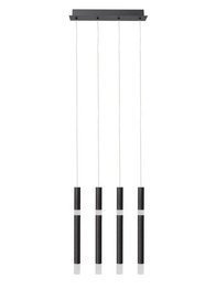 Lampa Wisząca Berella Light Luno 4 BL1409 Czarna