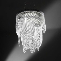 Lampa wisząca Slamp Ceremony L White