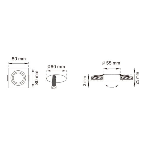 Zuma Line Finn 003064-031540 Plafon