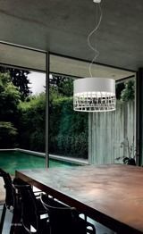 Merlino SP 8/304 Lampa Wisząca Sillux biała 44 cm