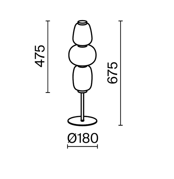 Maytoni Pattern Lampa stołowa MOD267TL-L28G3K