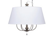 Lampa wisząca owalna Berella Light Gantao 6M BL0306