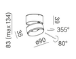 AQform Spot Qrled 16487-L930-W3-00-82