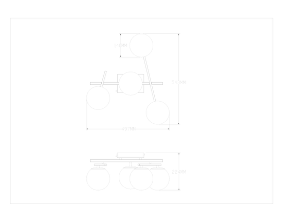 Plafon Zuma Line Nebula 003064-031241