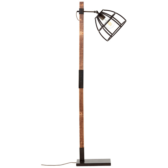Brilliant Lampa Stojąca Matrix Wood 99136/46