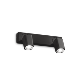 Lampa Ścienna Ideal Lux Rudy Ap2 Square Nero 321509