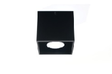 Plafon Sollux Lighting Quad 1 czarny SL.0022