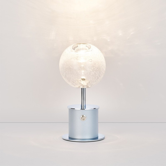 Lampka stołowa szara Ramko Nela 66542 