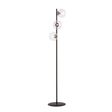 Podłodowa lampa ROSSI LP3 TRANSPARENT czarny (877/LP3) - Emibig