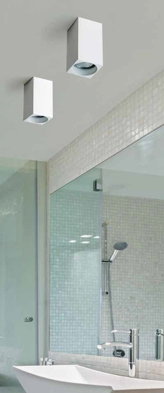 Plafon AZzardo Mini Square AZ1381 biały