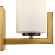 Lampa ścienna w kolorze złotym Maytoni Fortano MOD089WL-01BS