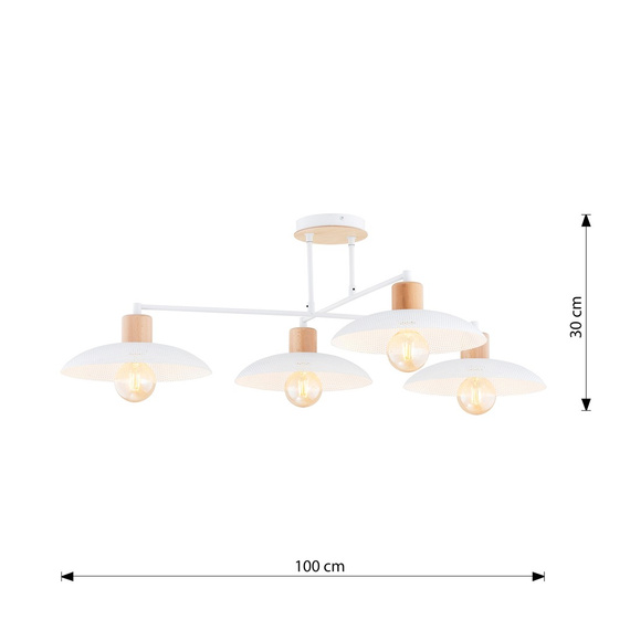 Emibig Kobe 4 White (1319/4) Plafon