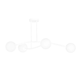 Sufitowy plafon HALLDOR 4 WHITE biały (1025/4) - Emibig