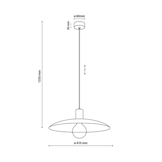 Lampa Wisząca TK Lighting Astra 10882