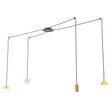 Lampa Wisząca Emibig Fuji 4 Gold (1350/4)