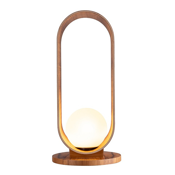 Accord Lighting Sfera QN-SFERA-TL-L-TEAK Lampa stołowa