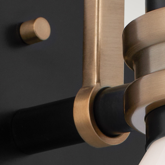 Oprawa Ścienna Elstead Lighting KL-FARUM1-BK-CPZ