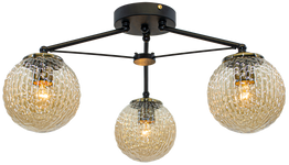 Żyrandol Elem Rosa 2100/3 BLACK