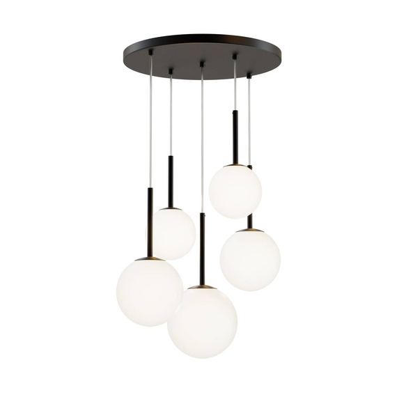 Wisząca lampa Basic form czarny matowy (MOD321PL-05B) - Maytoni