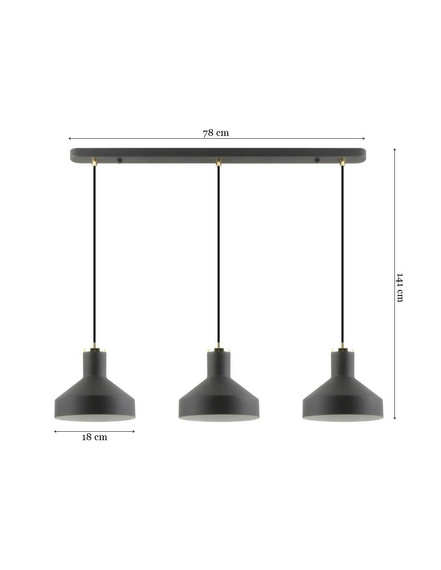 Zuma Line Sigma Zyrandol A8016S-3A