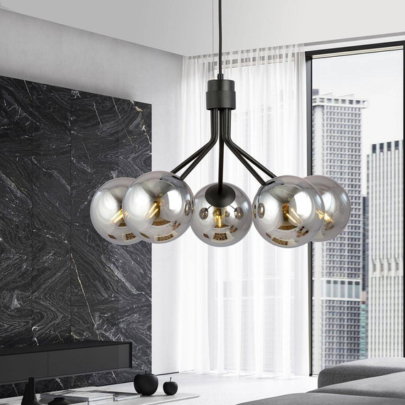 Zwis NOVA 5 BLACK/GRAFIT czarny (1140/5) - Emibig