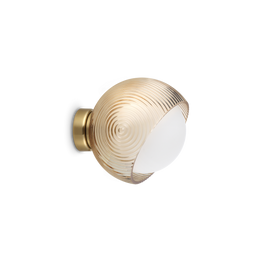 Lampa Ścienna Ideal Lux Bloom Ap1 D17 Ottone 366555