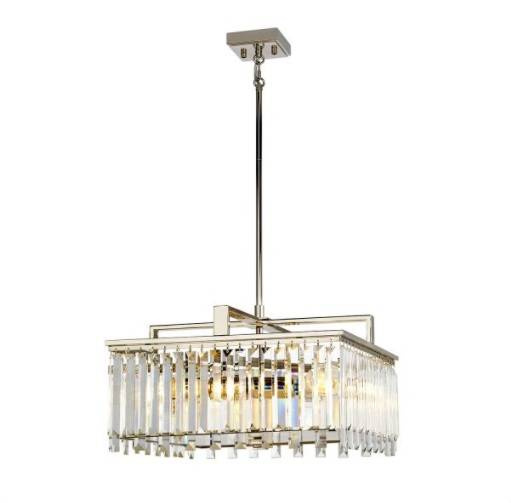 Lampa Wisząca Elstead Lighting Aries ARIES-4P-L Nikiel