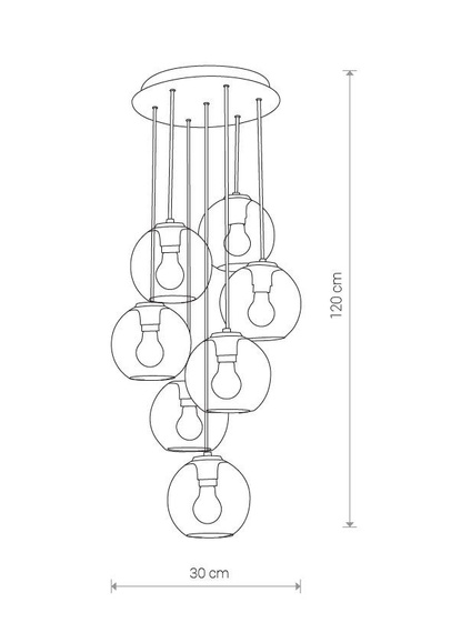 Lampa wisząca Nowodvorski Vetro  9131