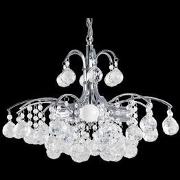 Lampa Wisząca kryształowa Elem Monte Carlo 6247/3 8C chrom