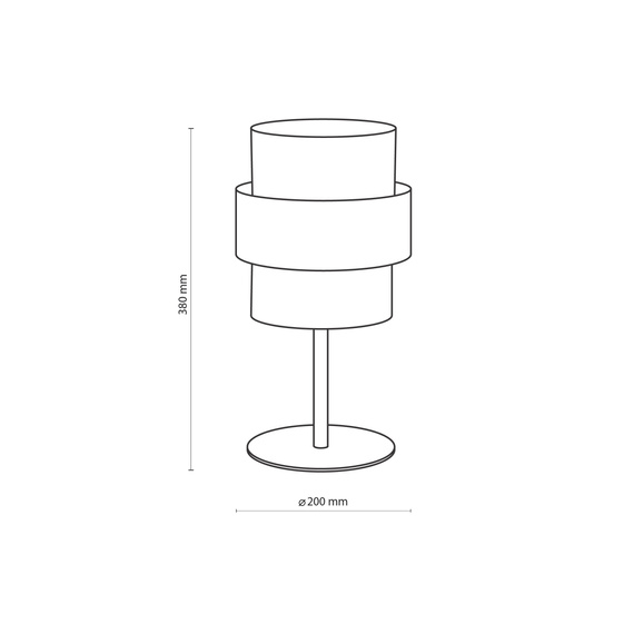 Lampka Biurkowa TK Lighting Calisto 4705