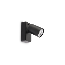 Lampa Ścienna Ideal Lux Rudy Ap1 Round Nero 229010