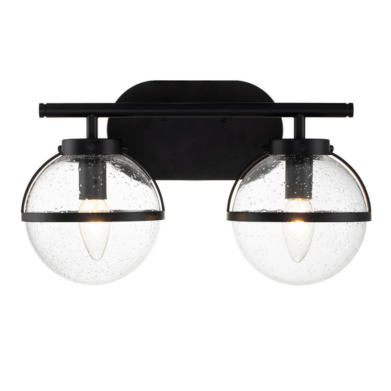 Elstead Lighting Hollis HK-HOLLIS2-C-BK-BATH Lampa ścienna 