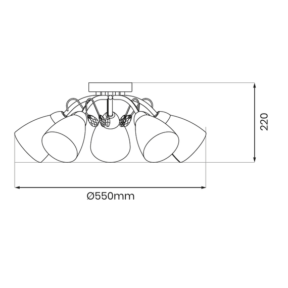 Milagro Pireus ML1276 Plafon