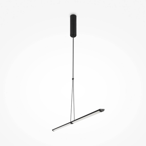 Zwis Supersymmetry czarny matowy (P096PL-L11BK) - Maytoni