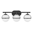 Kinkiet Elstead Lighting HK-HOLLIS3-O-BK-BATH Hollis