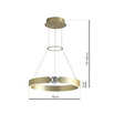 Milagro Sirius ML6186 Lampa wisząca