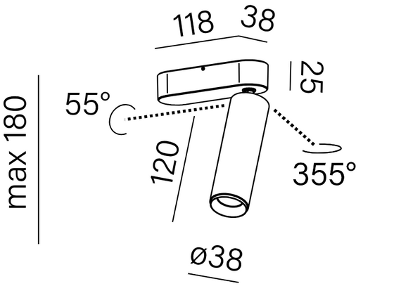 AQform Reflektor Pet 16469-M930-WB-00-12